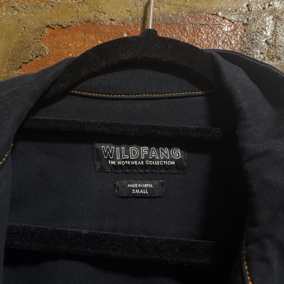 WILDFANG THE ESSENTIAL LONG SLEEVE COVERALL - S - NAVY DENIM - Picture 11 of 14